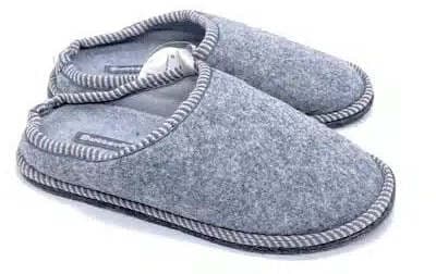 BUTTERFLY Ciabatte Unisex Suola Feltro Grigio Chiaro in Pantofole Calzature Durello - Agna, commercioVirtuoso.it
