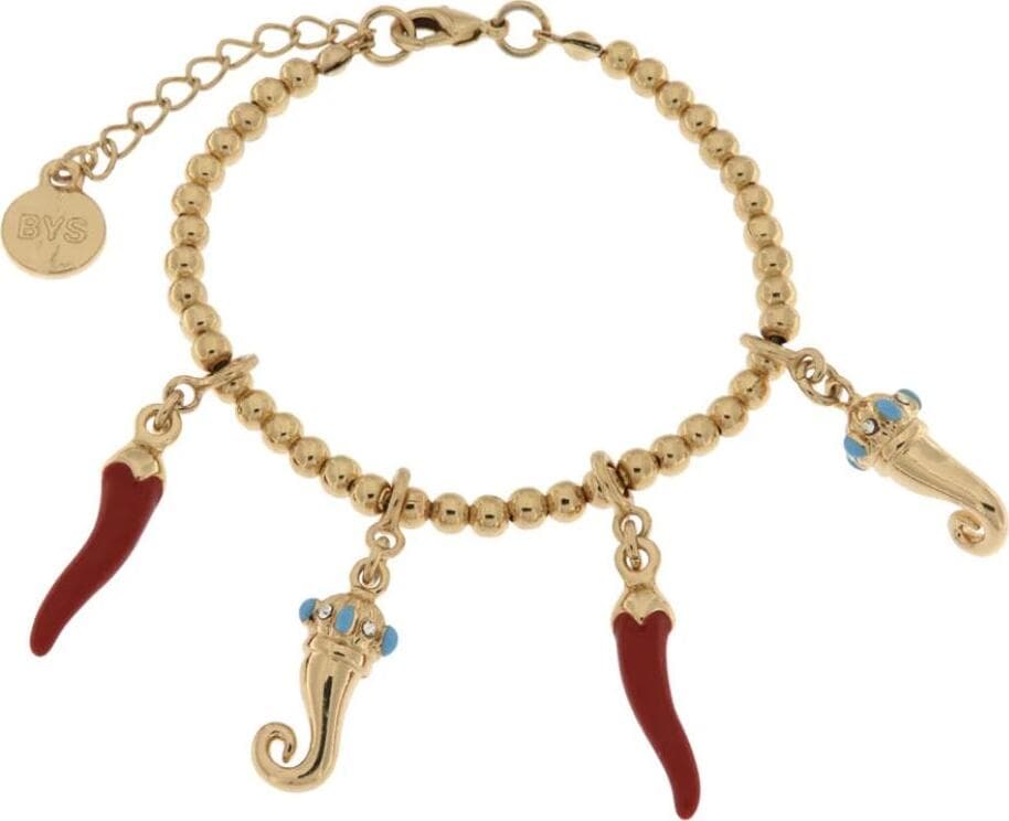 BYSIMON---Bracciale-in-Metallo-con-corni-colorati