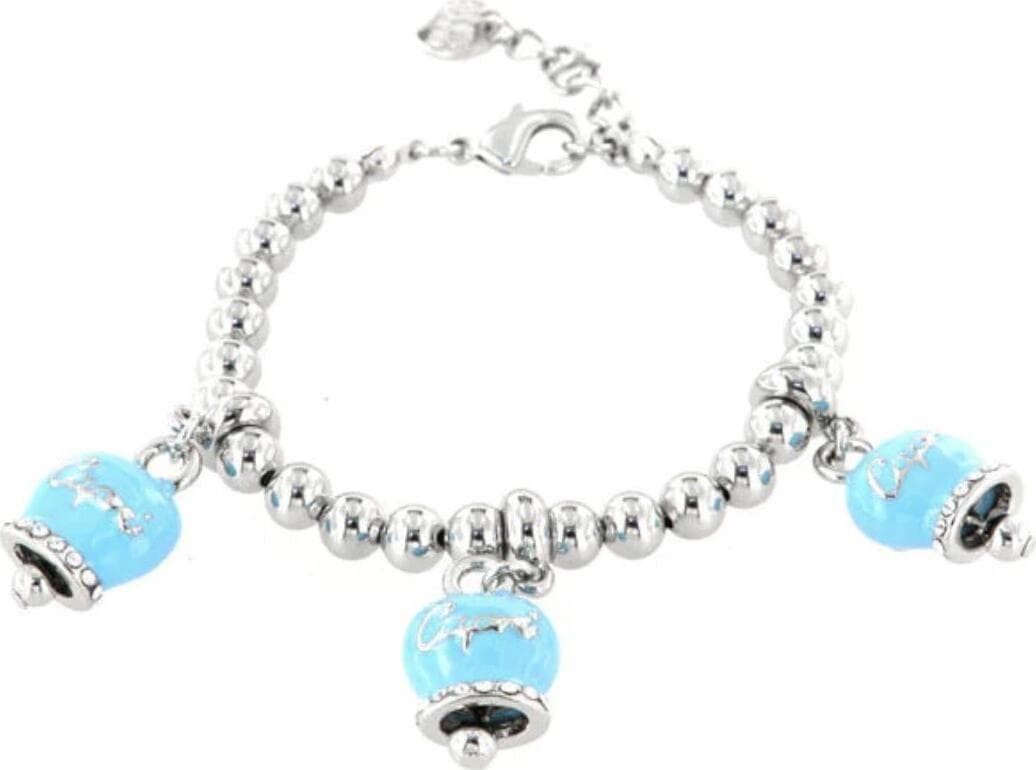 BYSIMON---Bracciale-in-Metallo-maglia-a-sfere,-con-tre-campanelle-portafortuna-smaltate-azzurre-e-cristalli