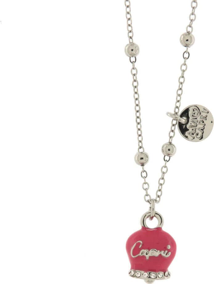 BYSIMON---Collana-in-Metallo-con-campanella-pendente-rosso