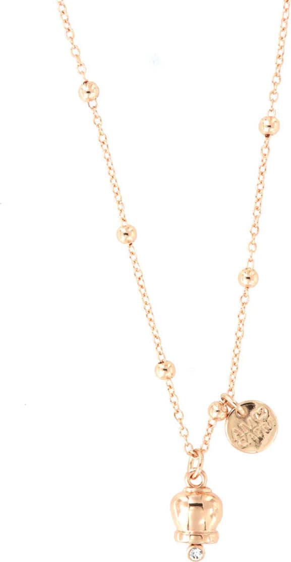 BYSIMON---Collana-in-Metallo-con-campanella-portafortuna-pendente,-impreziosita-da-cristalli