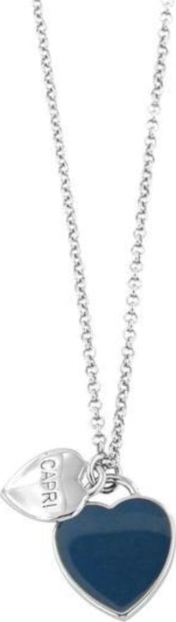 BYSIMON---Collana-in-Metallo-con-cuore-pendente-in-smalto-blu