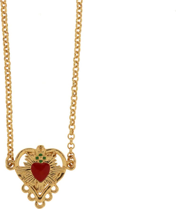 BYSIMON---Collana-in-Metallo-con-cuore-sacro