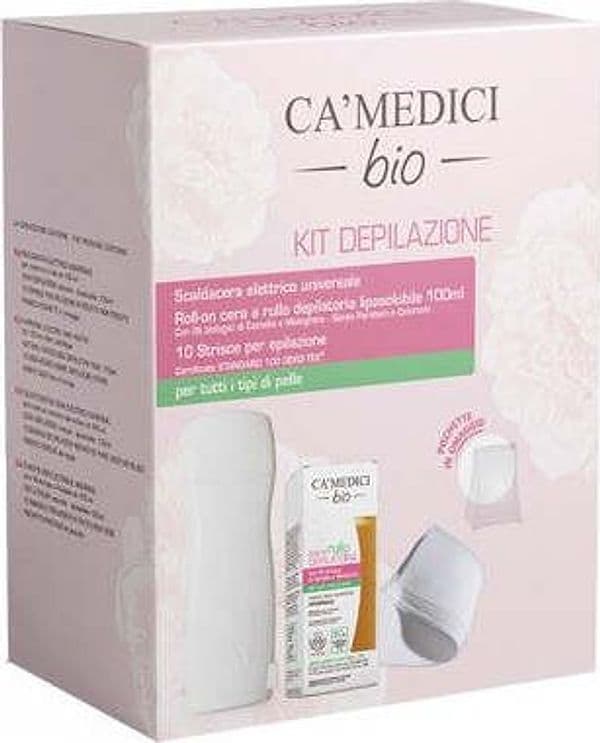 CA' MEDICI BIO KIT DEPILAZIONE MANIPOLO + STRISCE + RULLO