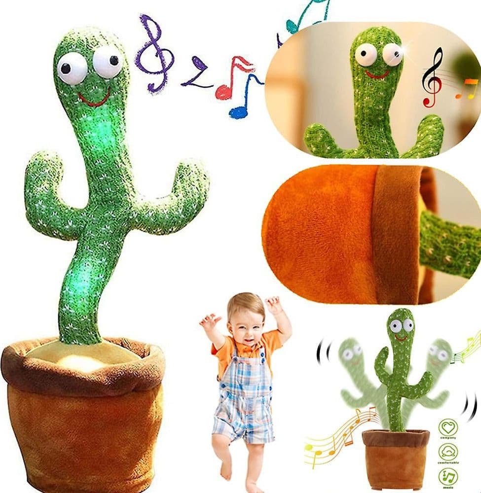 Cactus Ballerino Giocattolo Pupazzo Peluche Parlante Canta Balla Luci E Suoni in Giochi musicali Trade Shop italia - Napoli, commercioVirtuoso.it