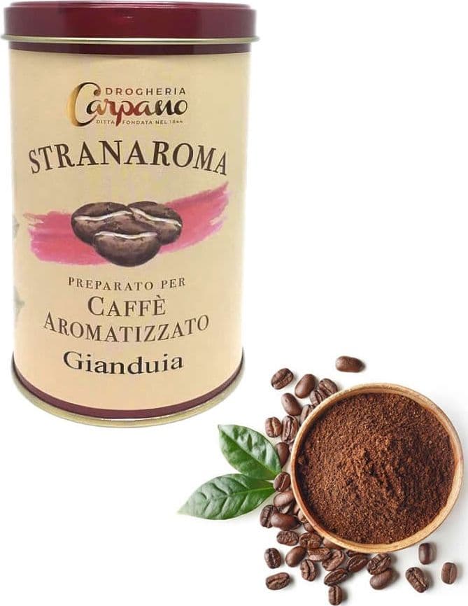 Caffè aromatizzato al Gianduia per moka Alimentari e cura della casa/Caffè tè e bevande/Caffè/Caffè macinati MariTea bottega del Tè - Lodi, Commerciovirtuoso.it