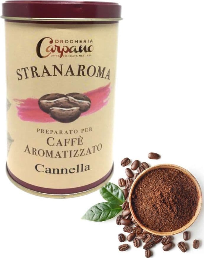 Caffè aromatizzato alla cannella per moka Alimentari e cura della casa/Caffè tè e bevande/Caffè/Caffè macinati MariTea bottega del Tè - Lodi, Commerciovirtuoso.it