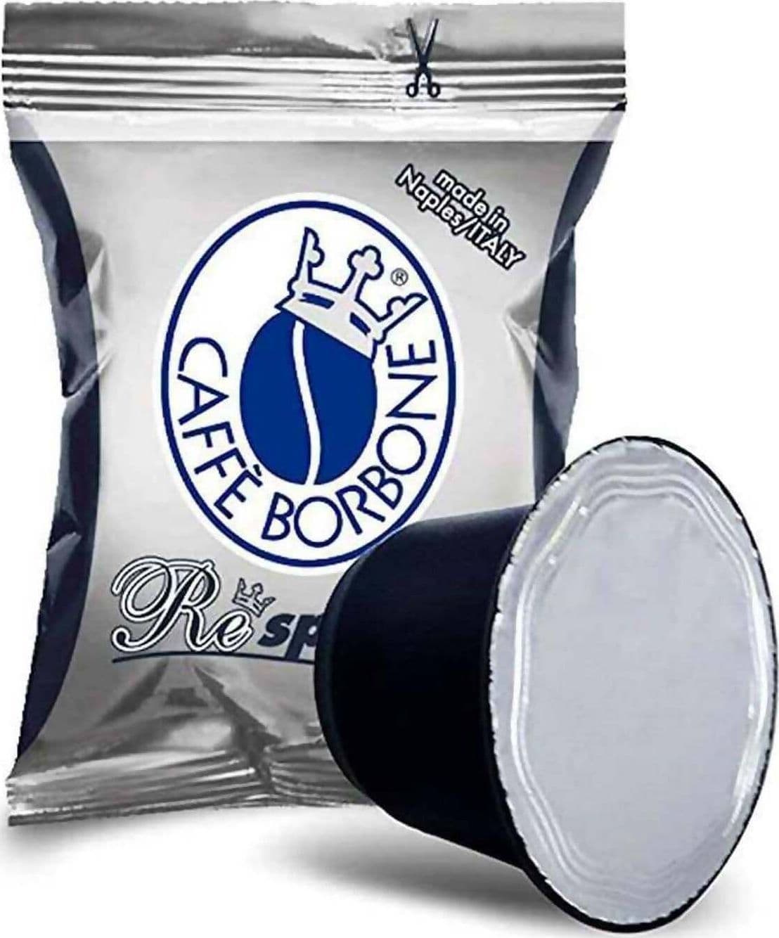 Caffè Borbone 50x Capsule Respresso Capsule Compatibili Nespresso Miscela Nera Confezione Da 50 Pezzi Alimentari e cura della casa/Caffè tè e bevande/Caffè/Cialde e capsule di caffè Franco Pausa Caffè - Albano Laziale, Commerciovirtuoso.it