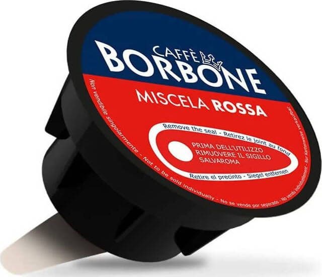 Caffè Borbone 90x Capsule Compatibili Dolce Gusto Miscela Rossa Red 6 Confezioni Da 15 Pezzi