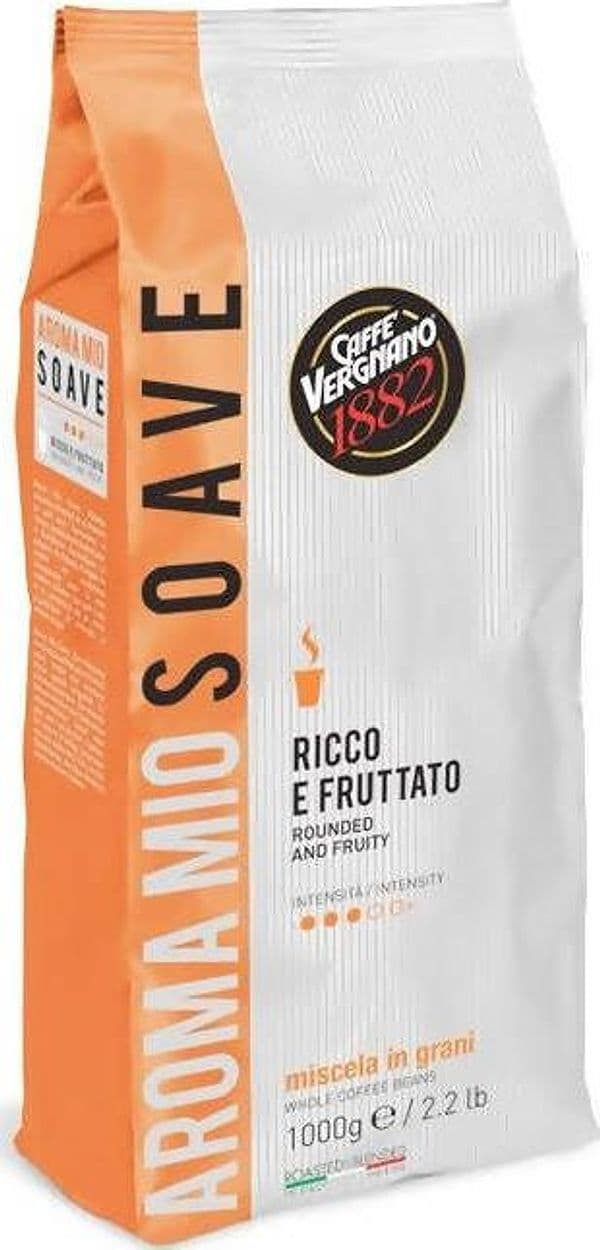 Caffè Vergnano 1 Kg Caffè in Grani Chicchi Aroma Mio Soave Arancione Confezione 1kg Alimentari e cura della casa/Caffè tè e bevande/Caffè/Chicchi di caffè tostati Franco Pausa Caffè - Albano Laziale, Commerciovirtuoso.it