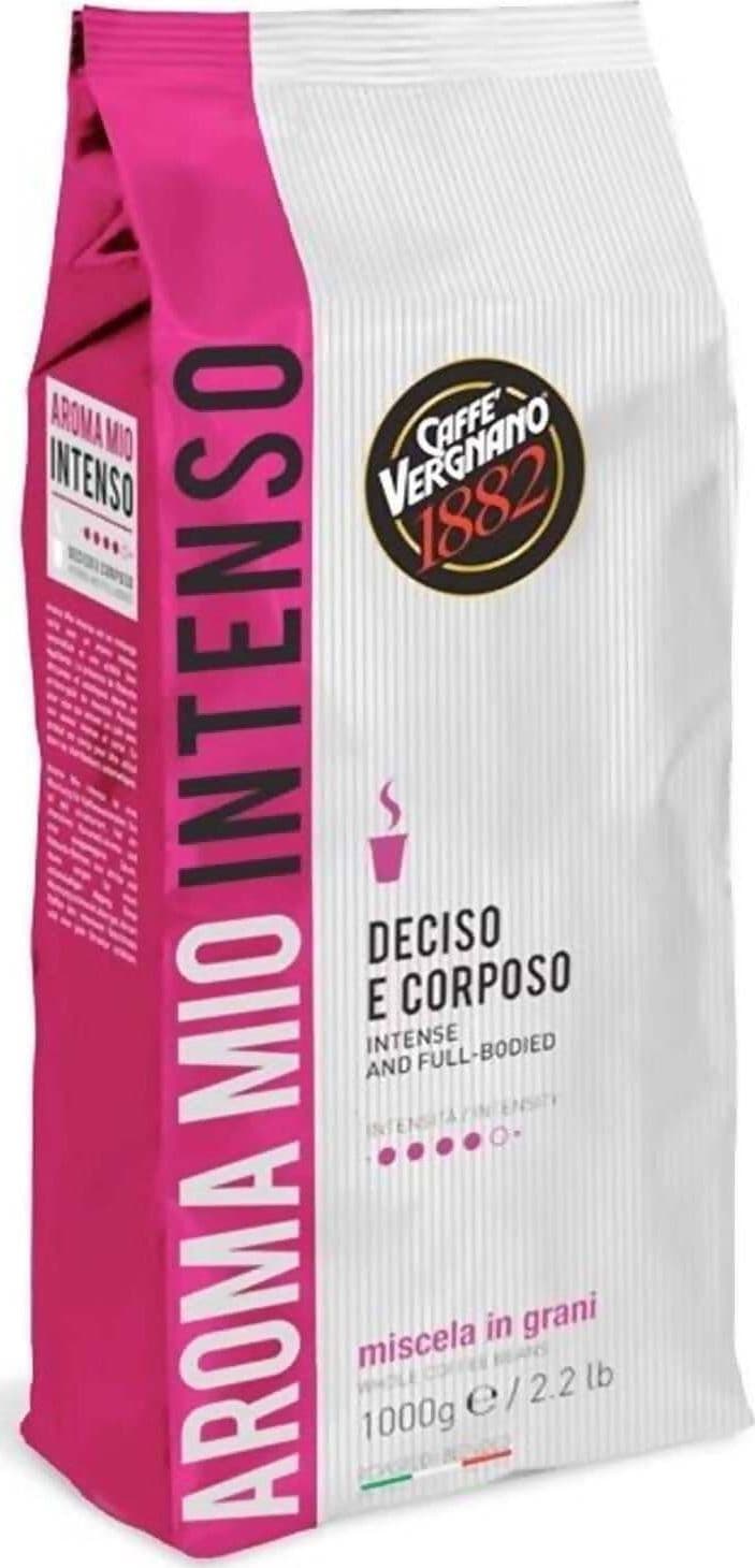 Caffè Vergnano 1kg Caffè in Grani Chicchi Aroma Mio Intenso Rosa Confezione 1kg Alimentari e cura della casa/Caffè tè e bevande/Caffè/Chicchi di caffè tostati Franco Pausa Caffè - Albano Laziale, Commerciovirtuoso.it