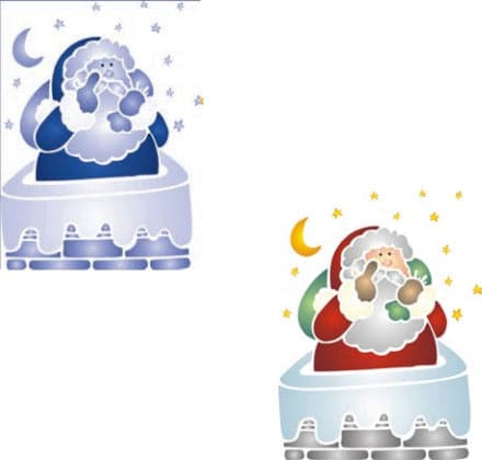 CALAMBOUR-COLLEZIONE-EASY---MASCHERINA-STENCIL-A4-21X29,7CM-BABBO-NATALE-602