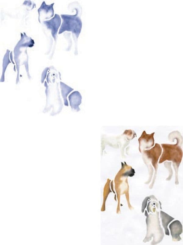 CALAMBOUR-COLLEZIONE-EASY---MASCHERINA-STENCIL-A4-21X29,7CM-CANI-321