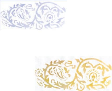 CALAMBOUR COLLEZIONE EASY - MASCHERINA STENCIL A4 21X29,7CM FREGIO 343