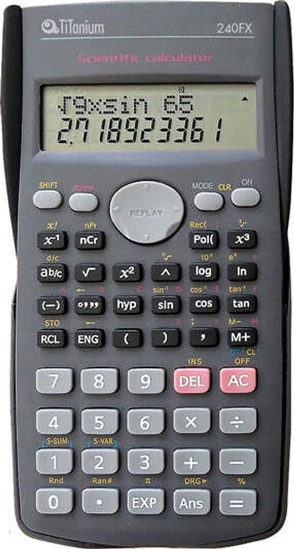 Calcolatrice scientifica 240FX - 2 linee - 240 funzioni - Titanium Cancelleria e prodotti per ufficio/Elettronica per ufficio/Calcolatrici/Grafiche Eurocartuccia - Pavullo, Commerciovirtuoso.it