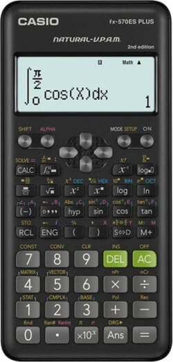Calcolatrice scientifica FX-570ESPLUS - 162x80x13 8 mm - 417 funzioni - Casio Cancelleria e prodotti per ufficio/Elettronica per ufficio/Calcolatrici/Grafiche Eurocartuccia - Pavullo, Commerciovirtuoso.it