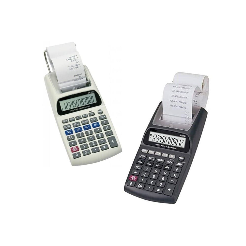 CALCOLATRICE SCRIVENTE CON DISPLAY LCD 12 CIFRE SCONTRINO STAMPATO NON FISCALE in Stampanti Trade Shop italia - Napoli, commercioVirtuoso.it