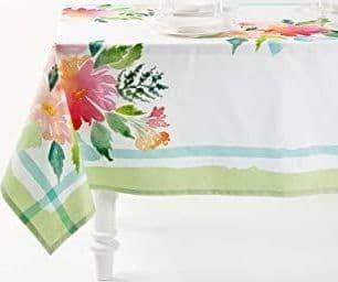 Caleffi 1003501 Cotone Dalia Tovaglia, Taglia Unica Casa e cucina/Tessili per la casa/Tessili da cucina/Tovaglie Biancheria Arredo Home - Nola, Commerciovirtuoso.it