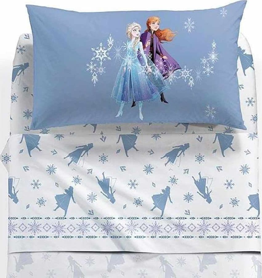 CALEFFI COMPLETO LENZUOLA FROZEN MAGIC LETTO SINGOLO 1 PIAZZA DISNEY