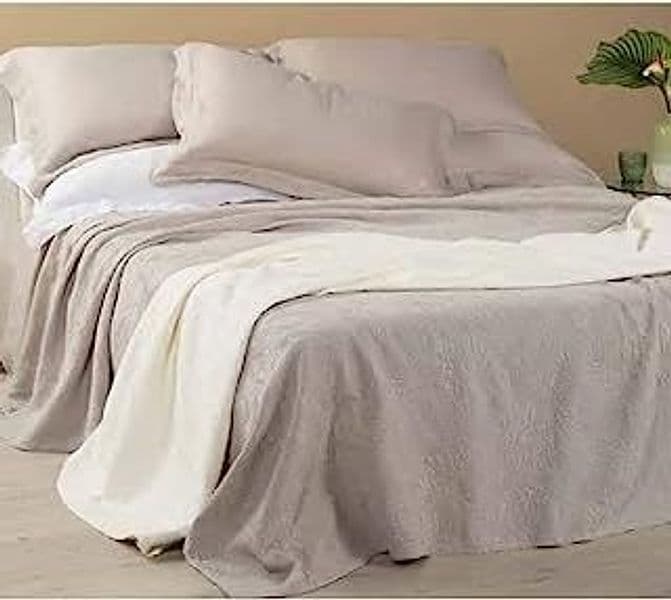 Caleffi Copriletto non Trapuntato Portofino Naturale Matrimoniale Casa e cucina/Tessili per la casa/Biancheria da letto/Copriletti Biancheria Arredo Home - Nola, Commerciovirtuoso.it