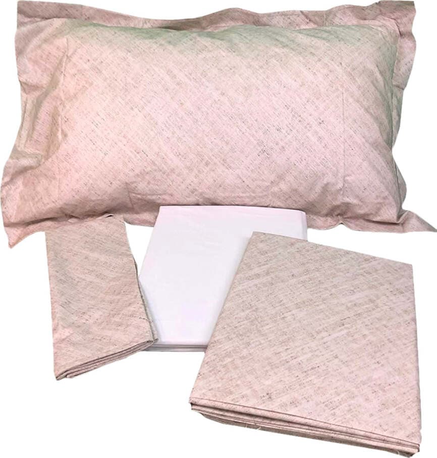 Caleffi Till Completo Lenzuola, Cotone , Naturale, Matrimoniale, 1001522 , Caleffi Casa e cucina/Tessili per la casa/Biancheria da letto/Lenzuola e federe/Set di lenzuola e federe Biancheria Arredo Home - Nola, Commerciovirtuoso.it