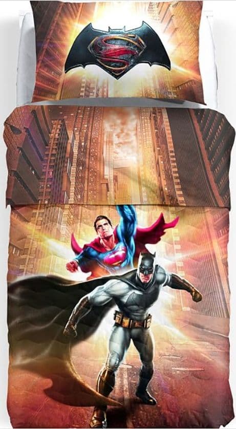 Caleffi Trapuntino Copriletto Trapuntato Bambino 170x270 Cm 1 Piazza Letto Singolo Batman vs Superman Disney Stampa Digitale Imbottitura Fibra Di Poliestere Anallergica Puro Cotone 100% Casa e cucina/Tessili per la casa/Biancheria per la cameretta/Trapunte e copriletti La Bottega del Risparmio - Bari, Commerciovirtuoso.it