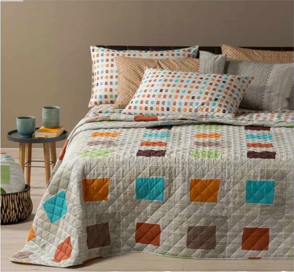 Caleffi Trapuntino Copriletto Trapuntato Letto 1 Piazza E Mezza Cosmo Cotone Casa e cucina/Tessili per la casa/Biancheria da letto/Coperte e trapunte/Trapunte La Bottega del Risparmio - Bari, Commerciovirtuoso.it