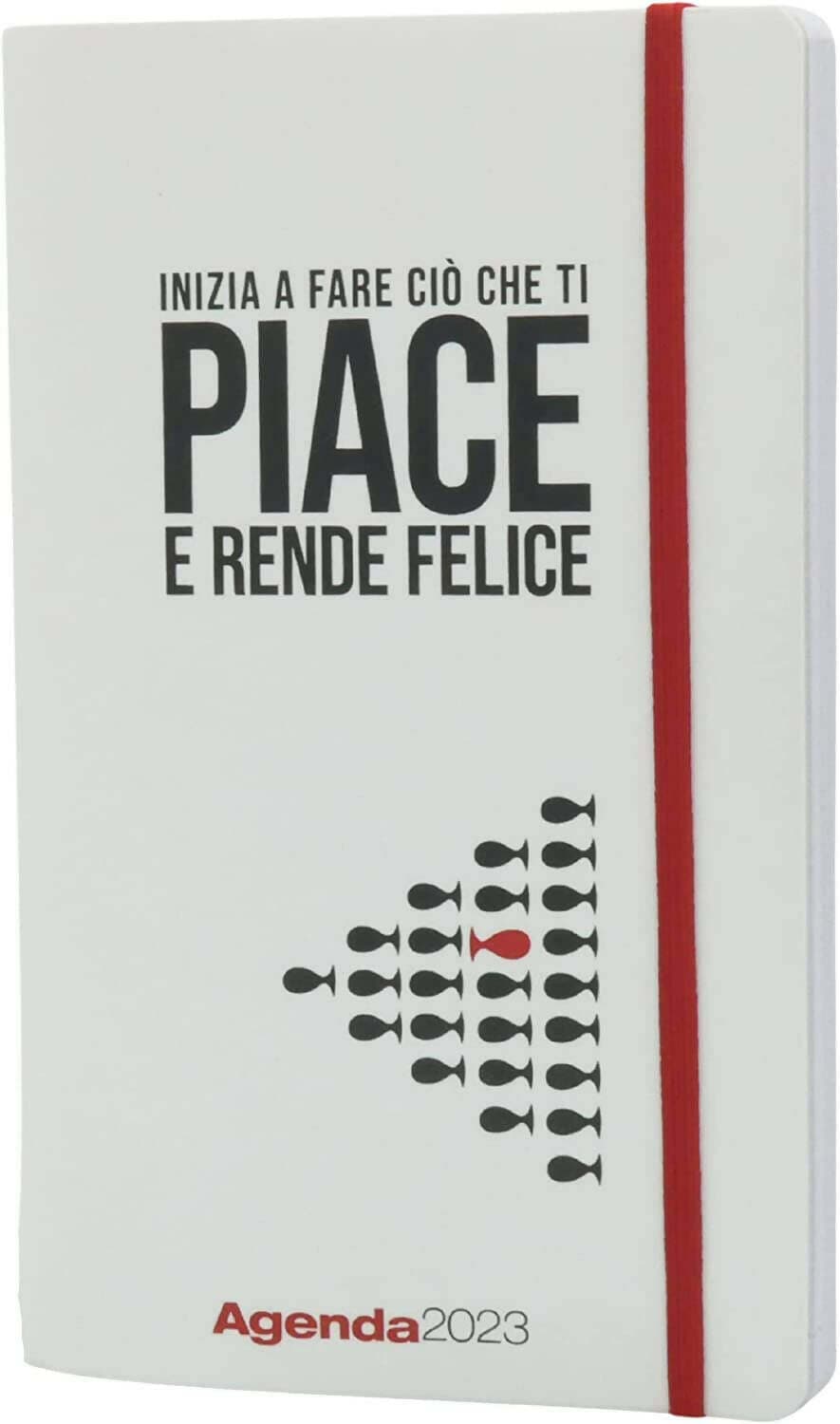 Calendario Filosofico Agenda Filosofica Settimanale 2023 Media 13x21 Bianca " Inizia a Fare Ciò Che Ti Piace E Rende Felice" in Diari per appuntamenti e agende Cartolibreria La Fenice - Spadafora, commercioVirtuoso.it