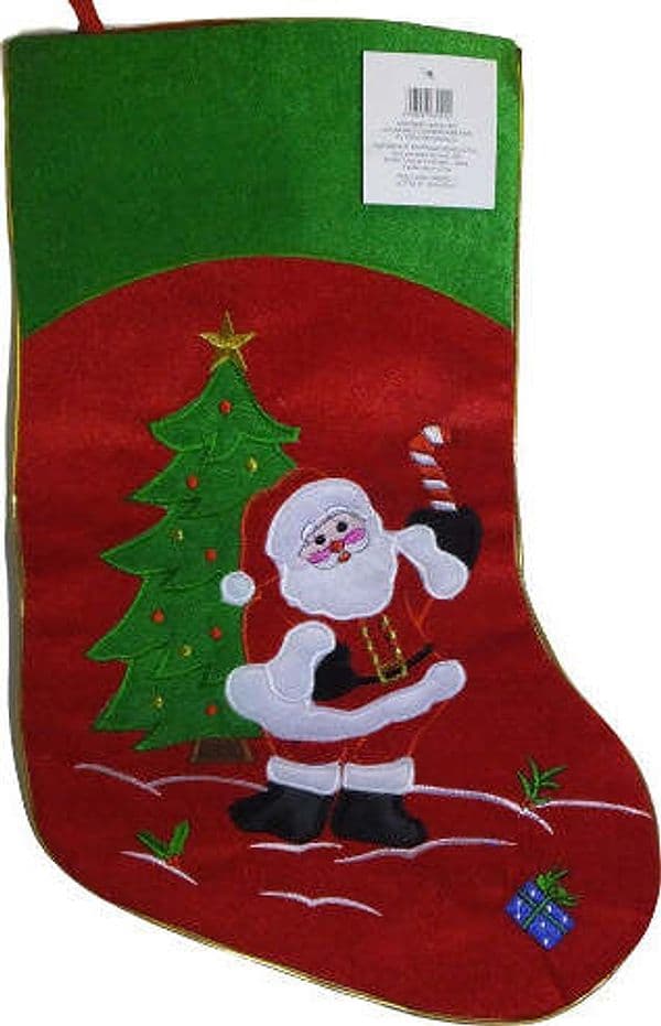 CALZA CON BABBO NATALE Casa e cucina/Decorazioni per interni/Addobbi e decorazioni per ricorrenze/Decorazioni natalizie/Calze di Natale e portacalze/Calze Scontolo.net - Potenza, Commerciovirtuoso.it