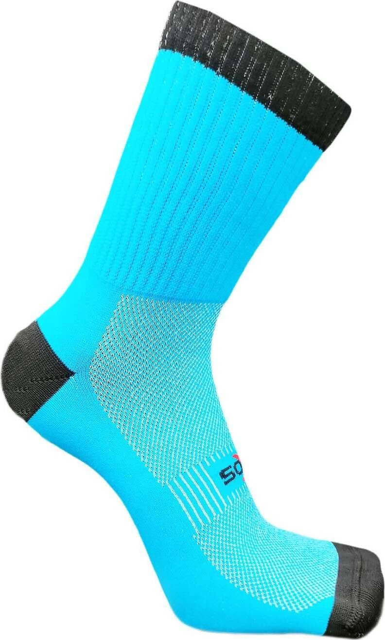 Calzino Per Sport So Xcompressor Traspirante A Compressione Calzino Colorato Ciclismo, Ciclo Cross, Spinning Bike, Nordic Walking, Trial