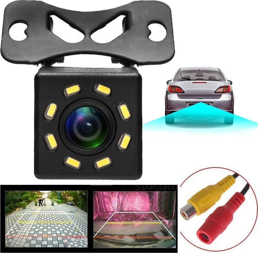 CAMERA TELECAMERA RETROMARCIA AUTO CAMPER 8 LED 170° 420TVL CON STAFFA Elettronica/Elettronica per veicoli/Elettronica per auto/Sistemi video/Videocamera da cruscotto Trade Shop italia - Napoli, Commerciovirtuoso.it