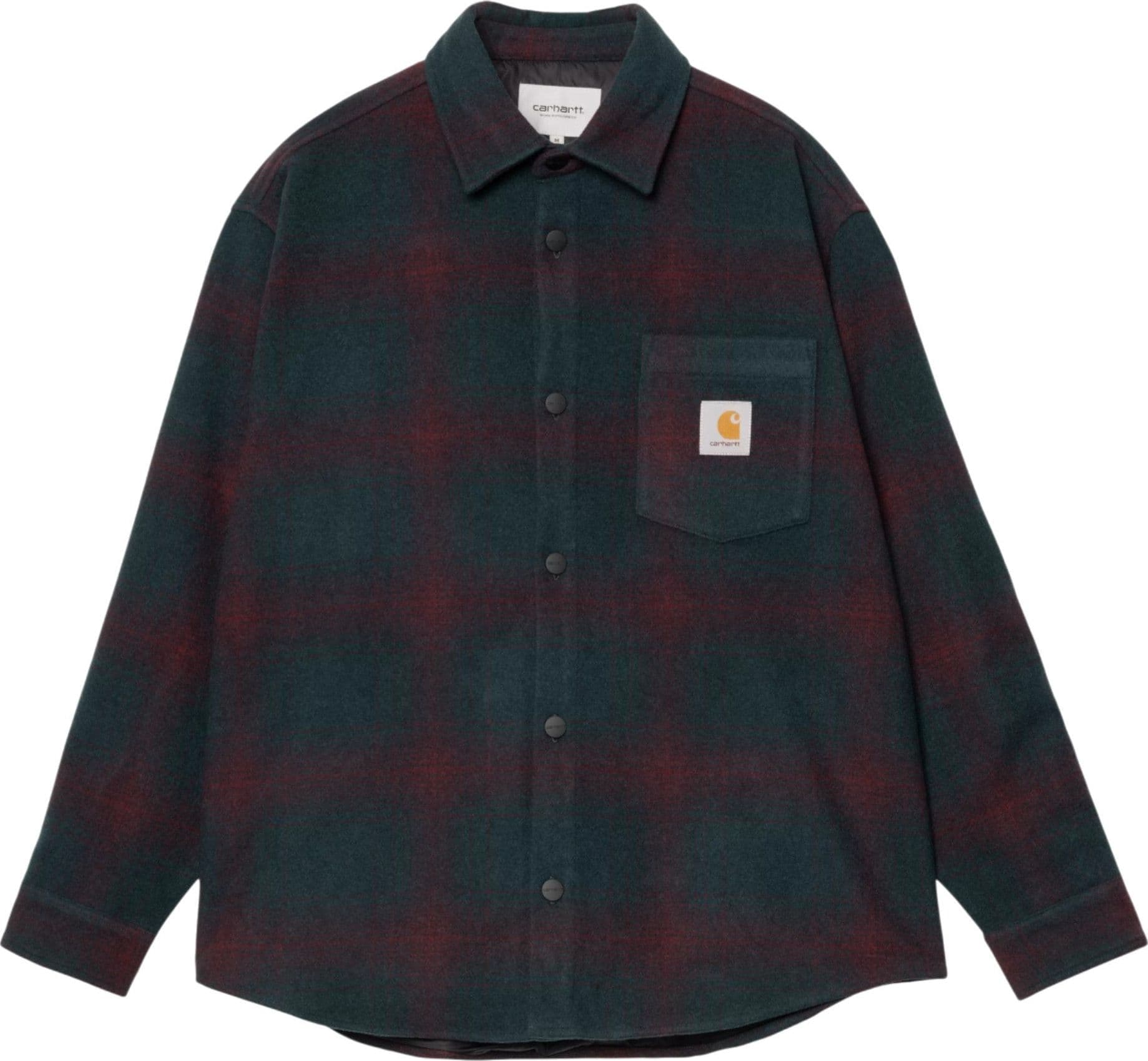 CARHARTT WIP camicia carhartt wip brennan shirt jac - brennan check / deep lagoon da uomo in Camicie casual Drestige - Casamassima, commercioVirtuoso.it