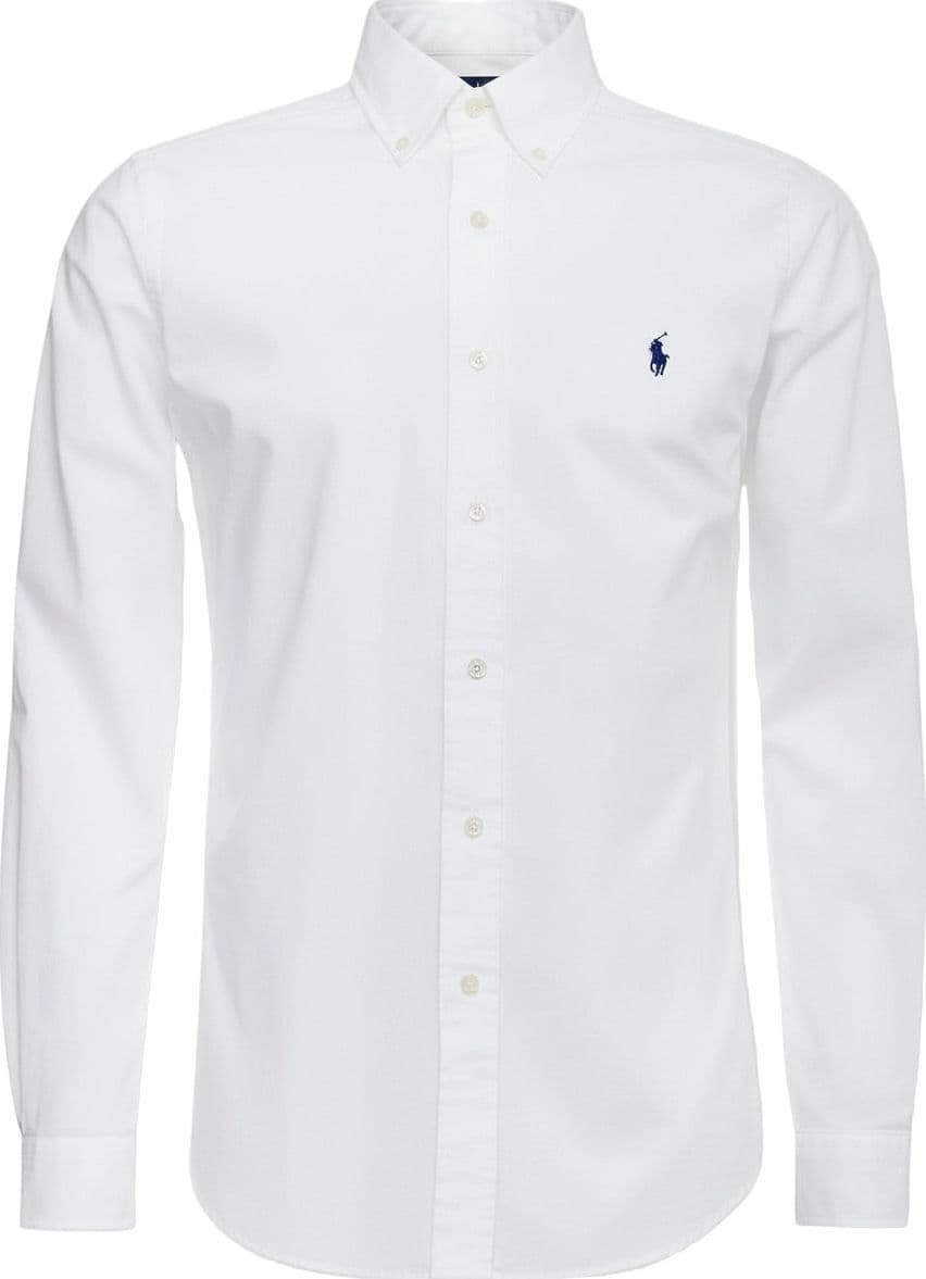 Camicia Ralph Lauren Uomo Slim Fit Colletto Button-down Logo Ricamato Camice Moda Per Lui Moda/Uomo/Abbigliamento/T-shirt polo e camicie/Camicie casual Euforia - Bronte, Commerciovirtuoso.it