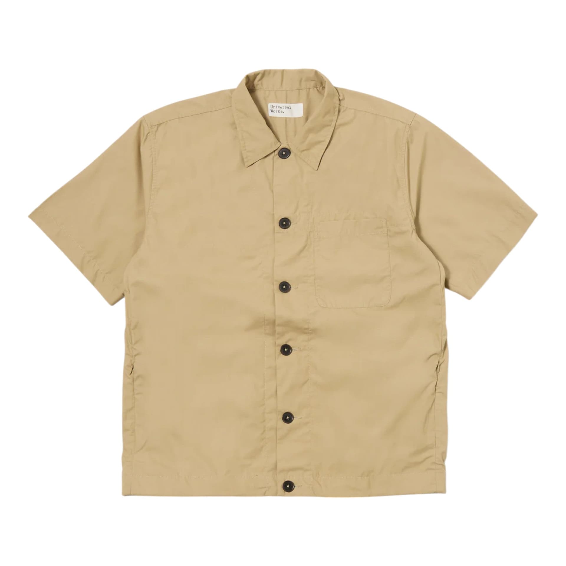 UNIVERSAL WORKS camicia universal works tech overshirt - sand da uomo in Camicie casual Drestige - Casamassima, commercioVirtuoso.it