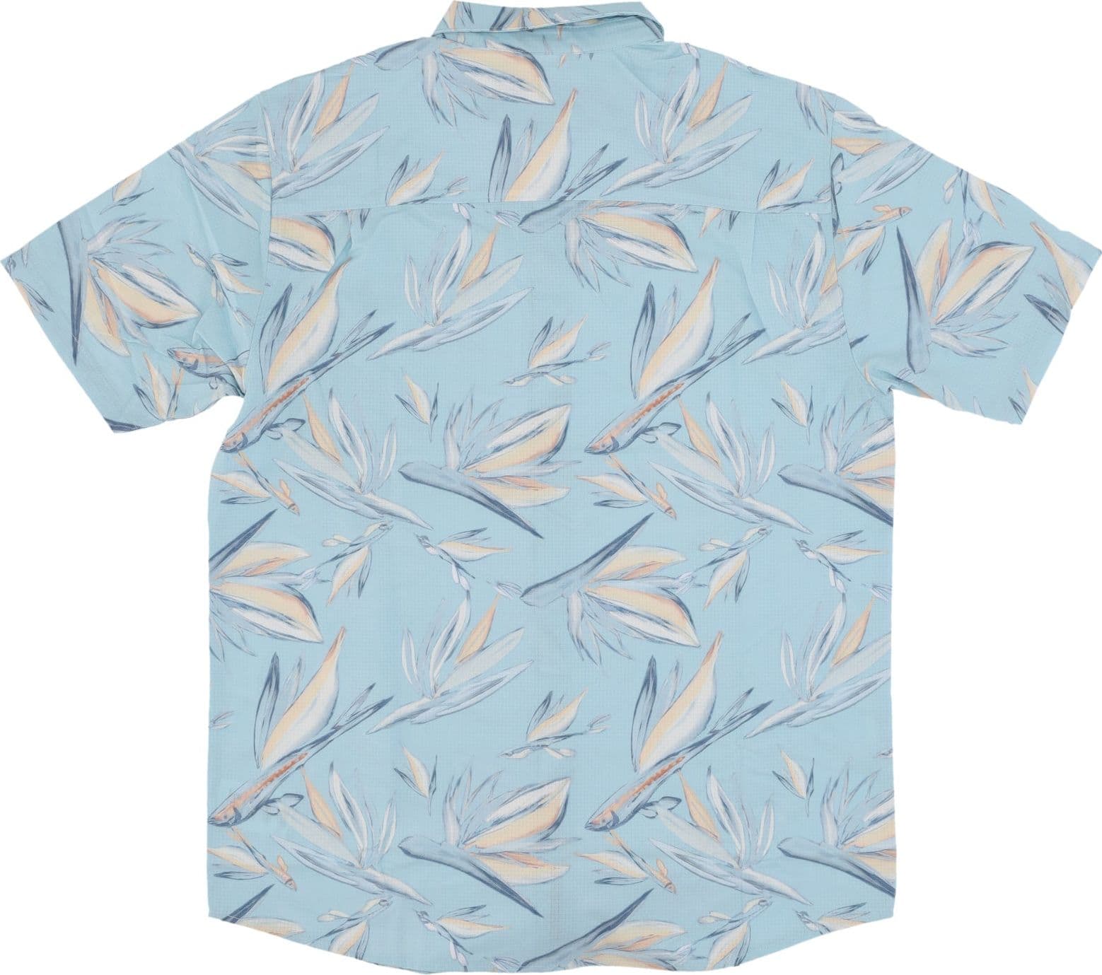 SALTY CREW Camicia Manica Corta Uomo Floral Flyer Tech Woven Shirt Light Blue da uomo in Camicie casual Drestige - Casamassima, commercioVirtuoso.it