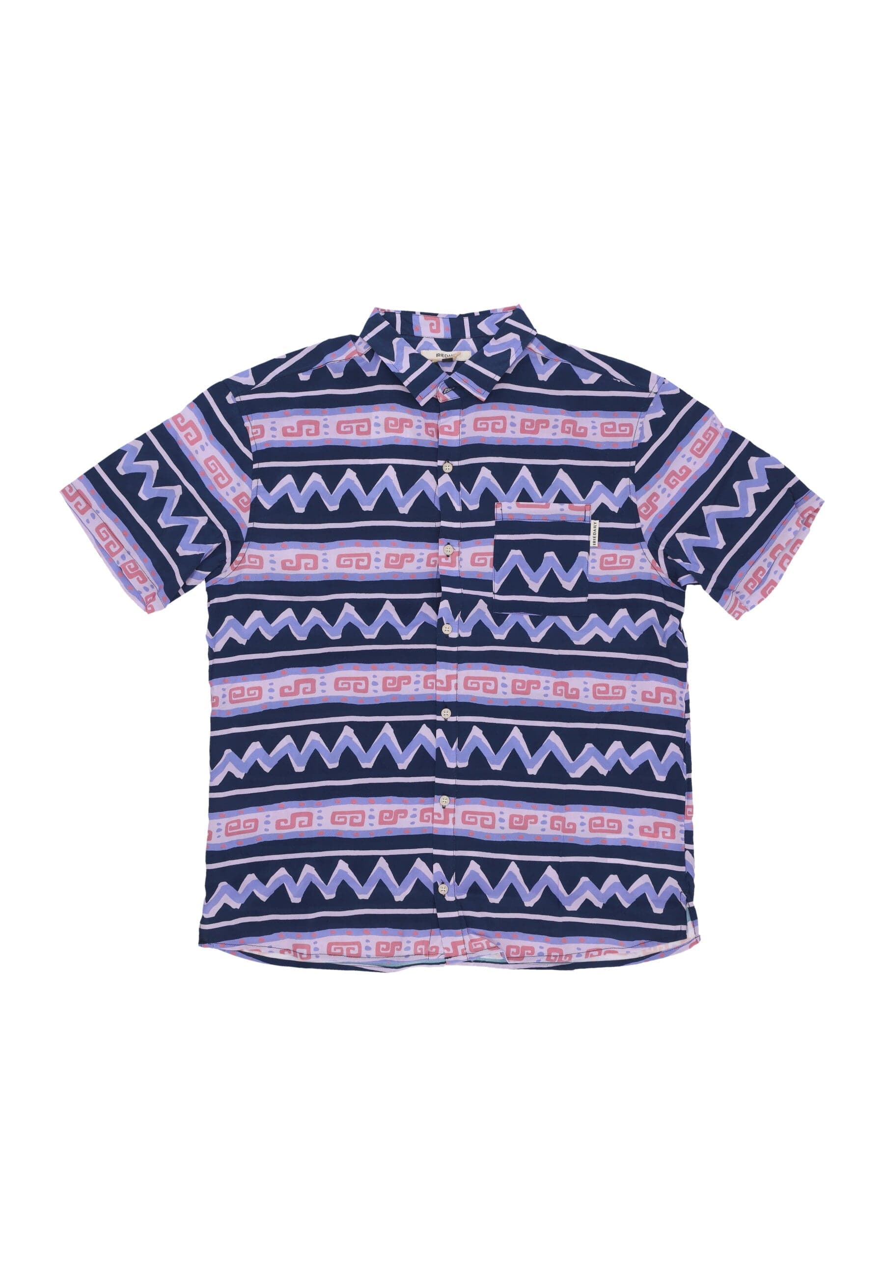 IRIEDAILY Camicia Manica Corta Uomo Resort Ssl Shirt Dove Blue da uomo in Camicie casual Drestige - Casamassima, commercioVirtuoso.it