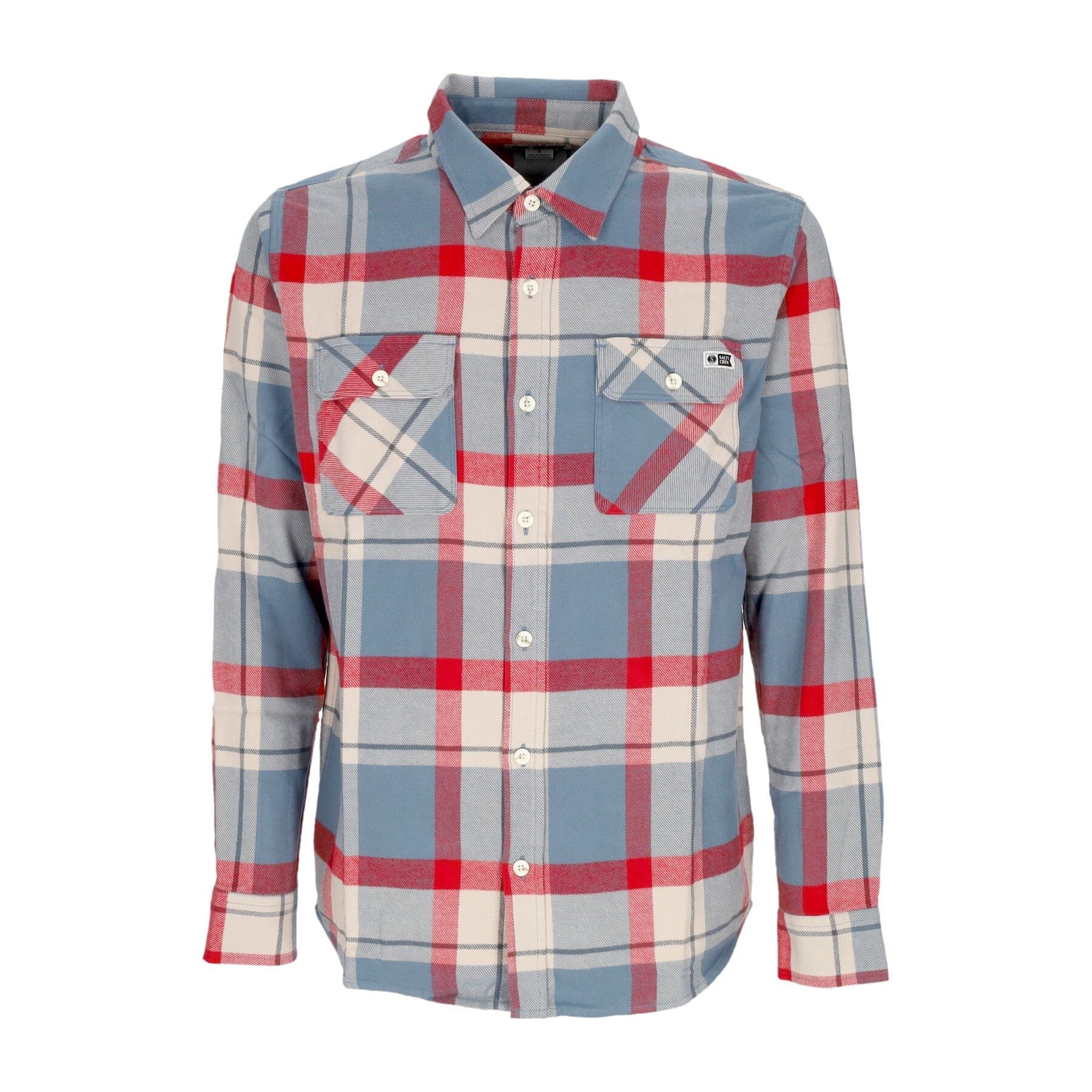 SALTY CREW Camicia Manica Lunga Uomo Dawn Patrol Flannel Slate da uomo in Camicie casual Drestige - Casamassima, commercioVirtuoso.it