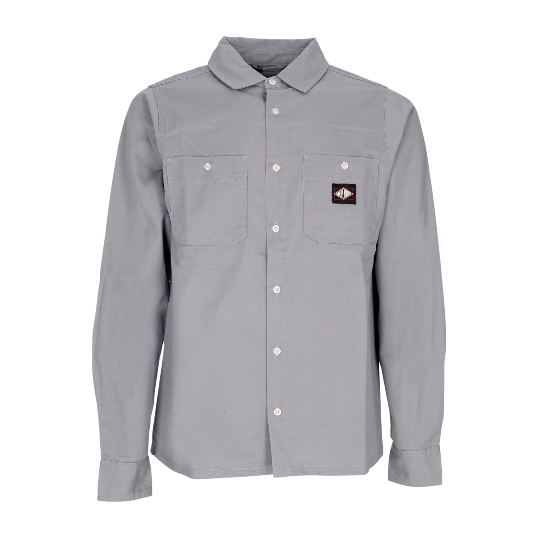 INDEPENDENT Camicia Manica Lunga Uomo Kirby Workshirt Grey da uomo in Camicie casual Drestige - Casamassima, commercioVirtuoso.it