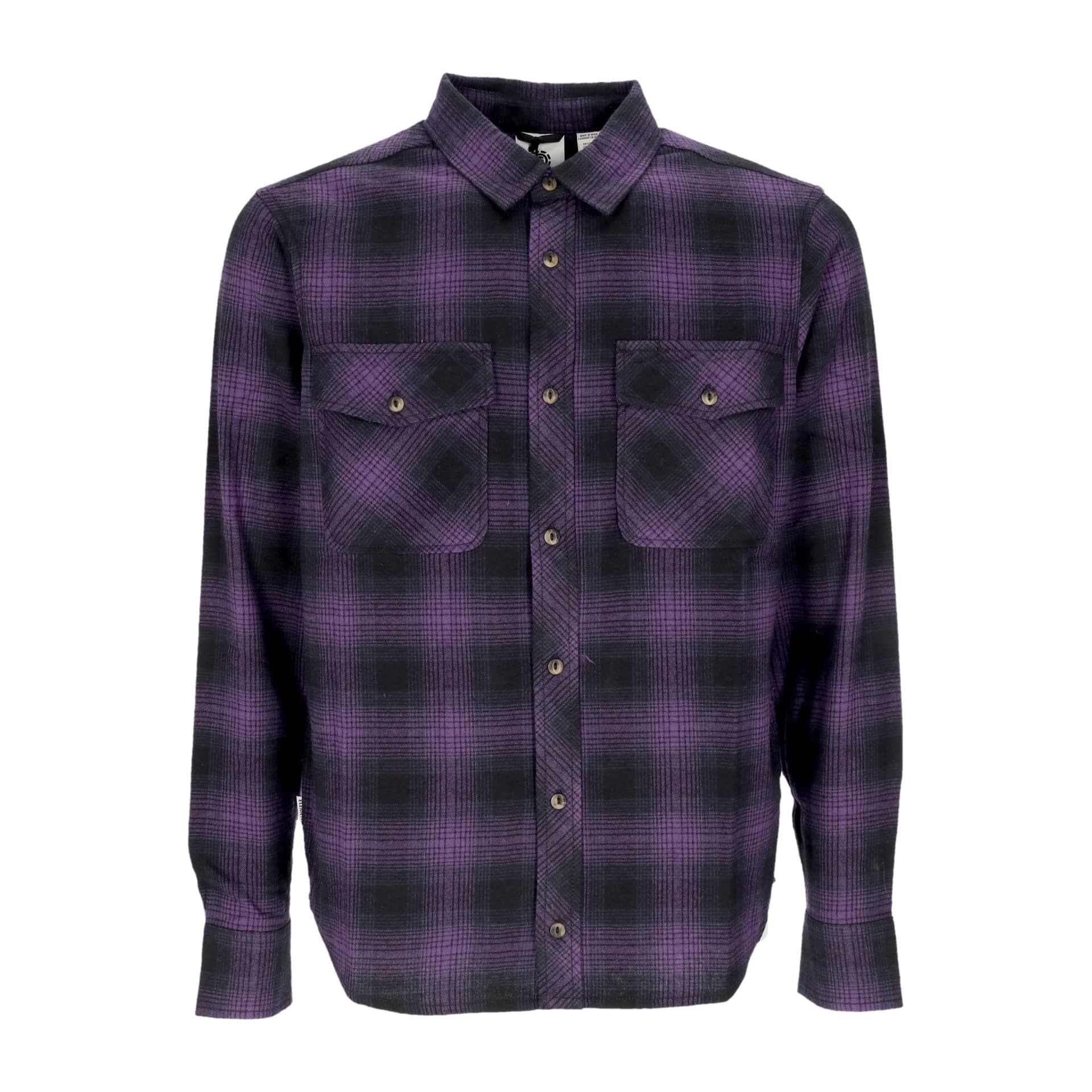 ELEMENT Camicia Manica Lunga Uomo Tacoma Classic Gradient Plaid Grape da uomo in Camicie casual Drestige - Casamassima, commercioVirtuoso.it