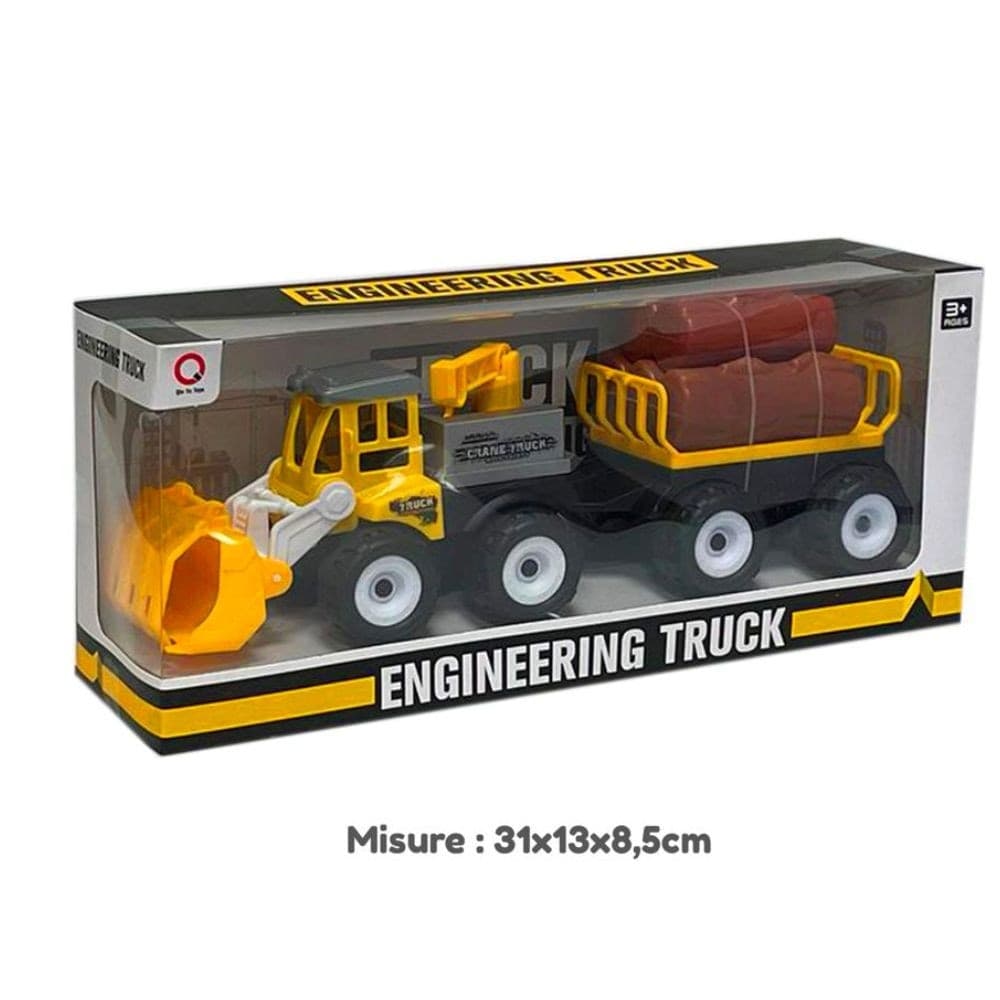 Camion A Frizione Mezzo Di Lavoro Gioco Per Bambini 3+ Con Ruspa E Rimorchio Giochi e giocattoli/Veicoli/Macchine e camion/Camion Trade Shop italia - Napoli, Commerciovirtuoso.it