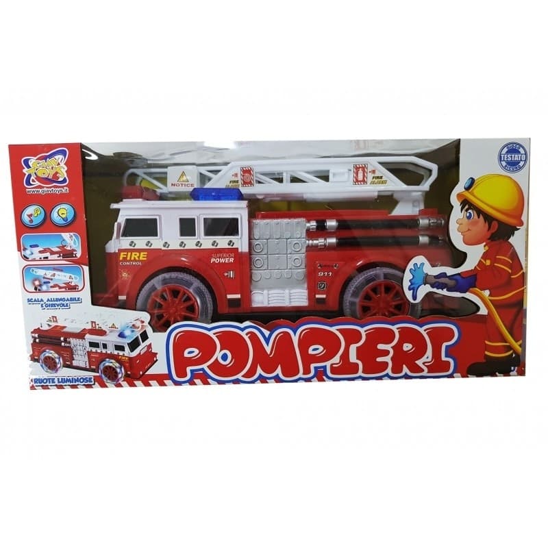 CAMION POMPIERI VIGILI DEL FUOCO LUCI SUONI SCALA ALLUNGABILE GIREVOLE GIOCO Giochi e giocattoli/Veicoli/Macchine e camion/Camion Trade Shop italia - Napoli, Commerciovirtuoso.it