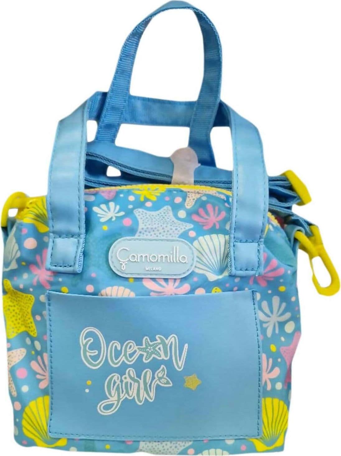 Camomilla Borsetta Bambina Mini Hand Bag Ocean Girl Seven Mini Borsa Con Tracolla Fantasia