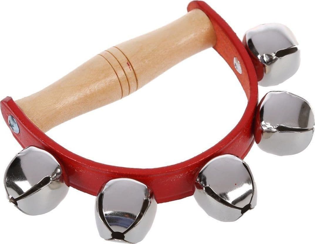 Campanelli Sonaglio Con Manico Multicolore In Legno Strumento Musicale Bimbi in Tamburi e percussioni Trade Shop italia - Napoli, commercioVirtuoso.it