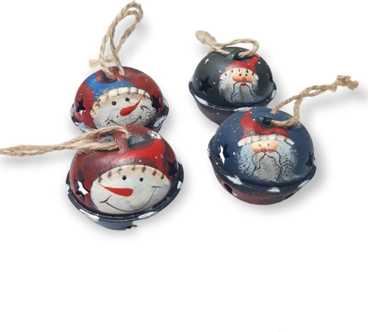 Campanellino natalizio con sonaglio dipinto assortito Casa e cucina/Decorazioni per interni/Addobbi e decorazioni per ricorrenze/Decorazioni natalizie/Addobbi e decorazioni/Campanelli e campanelli da slitta Scontolo.net - Potenza, Commerciovirtuoso.it