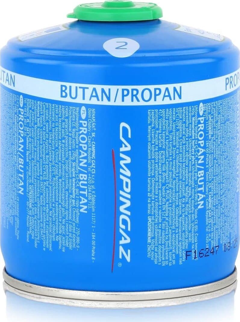 CAMPINGAZ-CV-300-PLUS-BOMBOLA-GAS-CON-VALVOLA-PER-FORNELLI-DA-CAMPEGGIO-240G-BUTANO/PROPANO