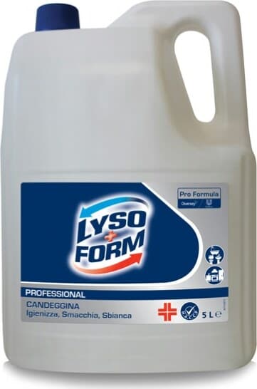 Candeggina classica - 5 L - Lysoform Casa e cucina/Detergenti e prodotti per la pulizia/Detergenti per la casa/Detergenti multiuso Eurocartuccia - Pavullo, Commerciovirtuoso.it