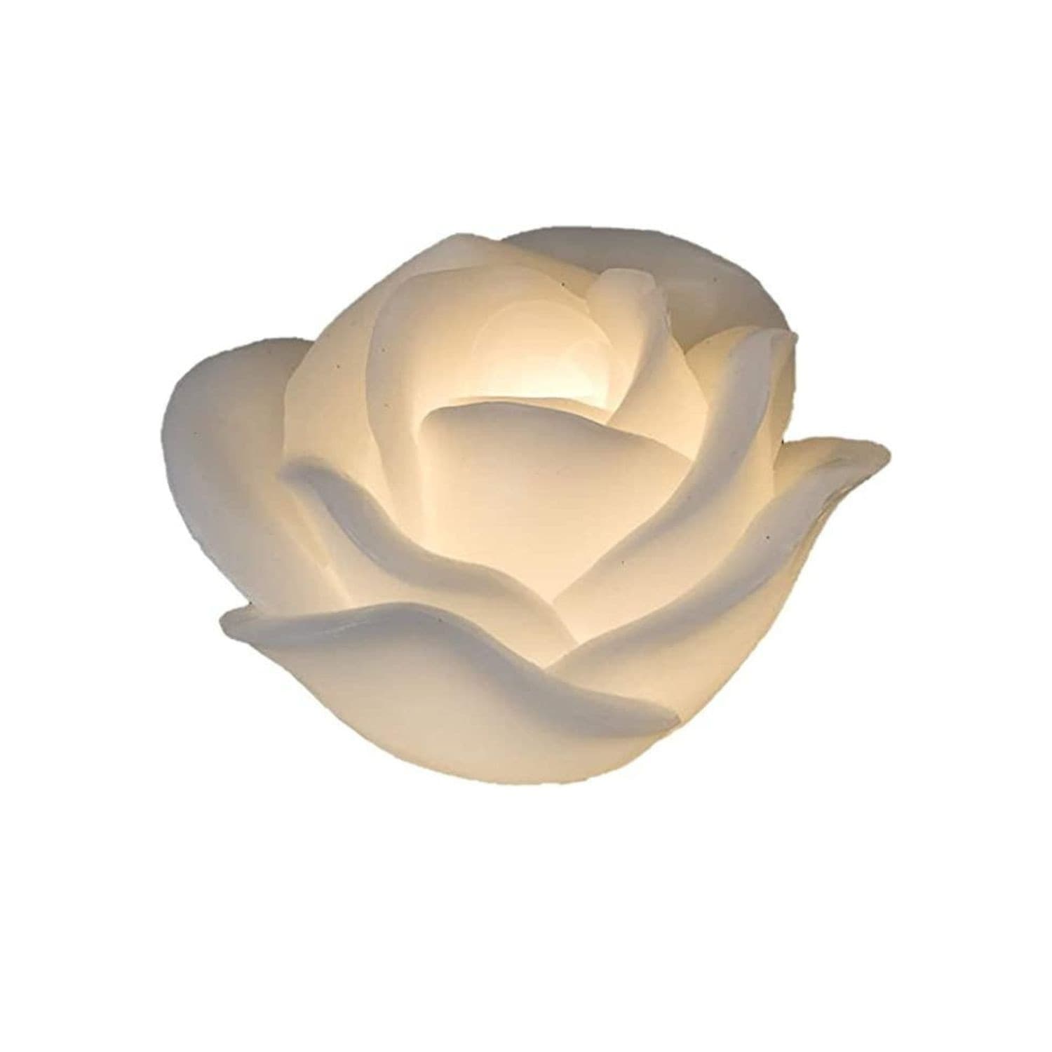 Candela-Luminosa-A-Forma-Di-Rosa