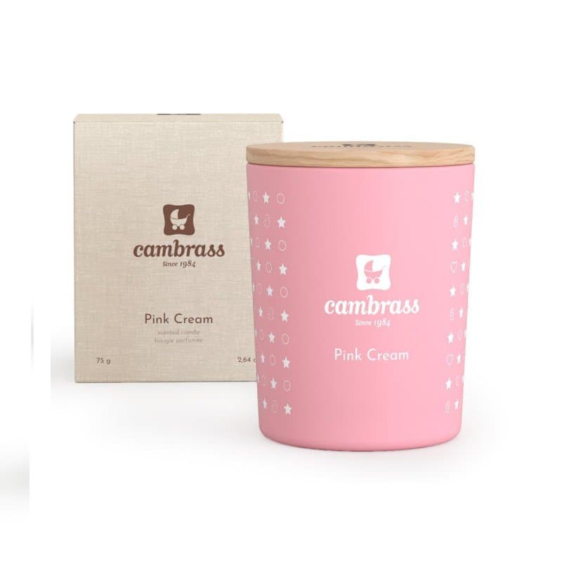 Candela Profumata 10 Cl Star Pink Cream 5.5X5.5X6.5 Cm in Candele in vasetto La Casa Del Bebè - Napoli, commercioVirtuoso.it