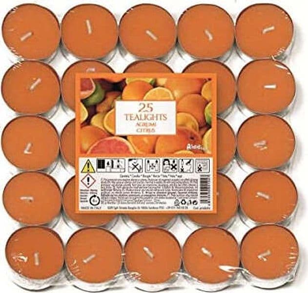 Candele-25-Tea-Light-profumate-Agrumi-Ser