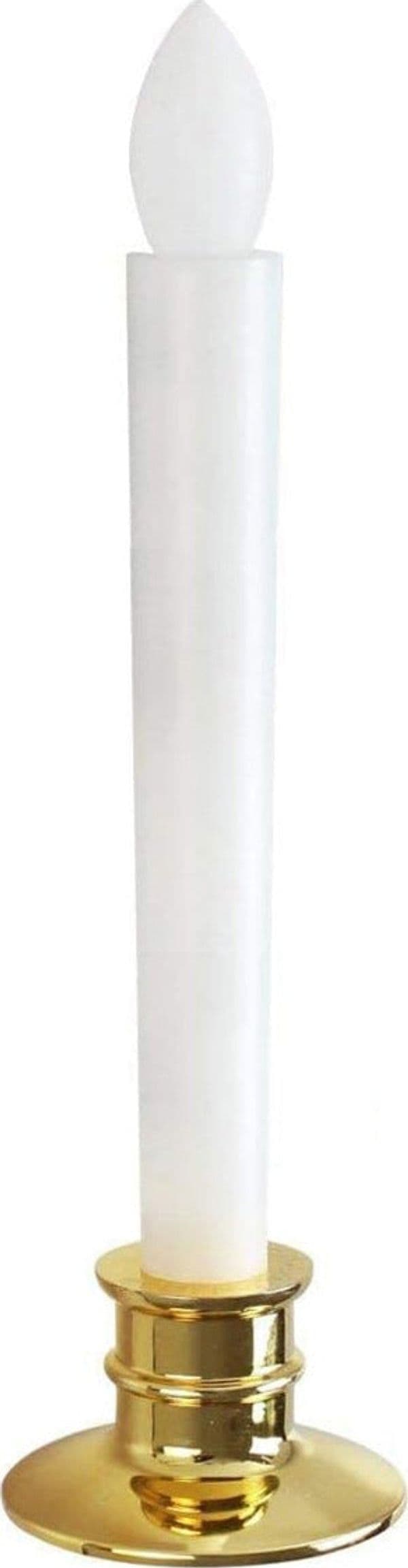 Candele Senza Fiamma a LED Da Finestra Con Telecomando e Timer Coniche Alimentate A Batteria Con Portacandele Dorati Kit da 6 pz + 1 Telecomando in Candele LED 85cento.it - Potenza, commercioVirtuoso.it